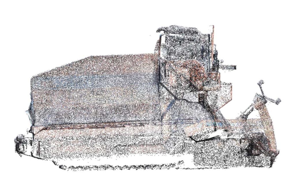 Laser scan point cloud