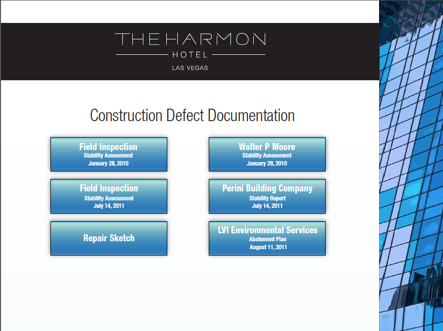 Harmon construction defect interactive PDF